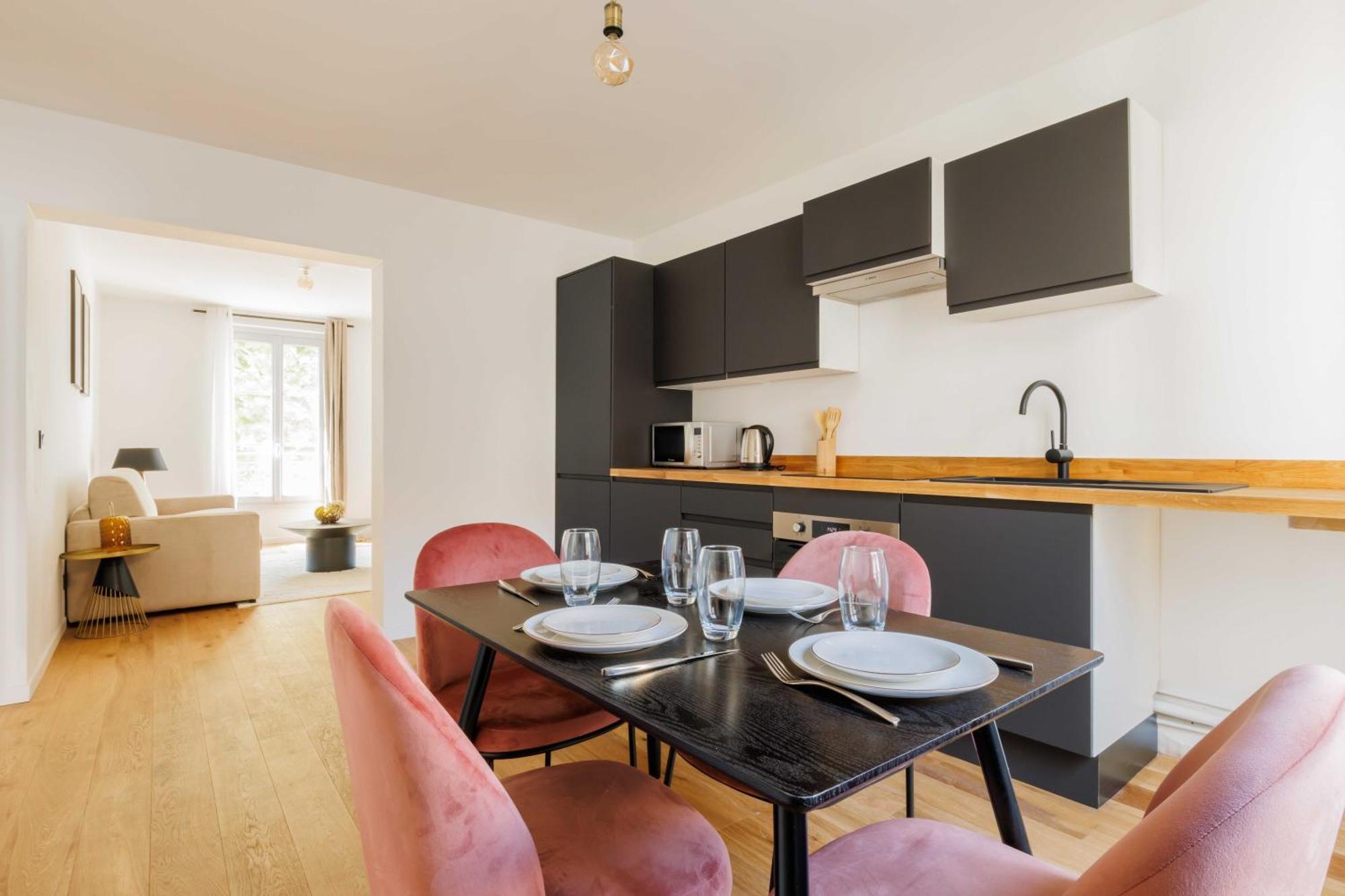 Chic Appartement - 1Br-4P - Chateau De ונסן מראה חיצוני תמונה